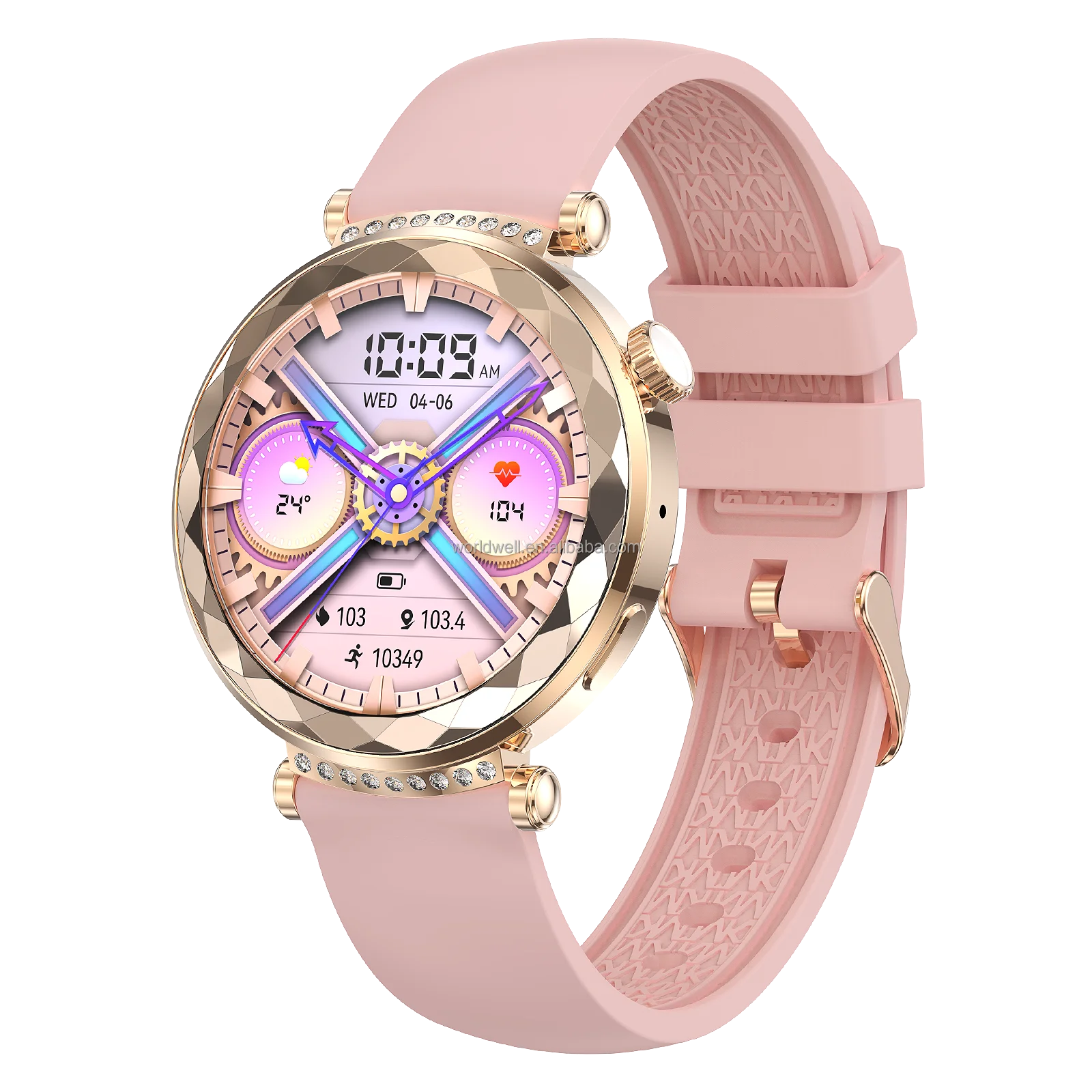Women's Smart Sports Watch with AMOLED Display and NFC