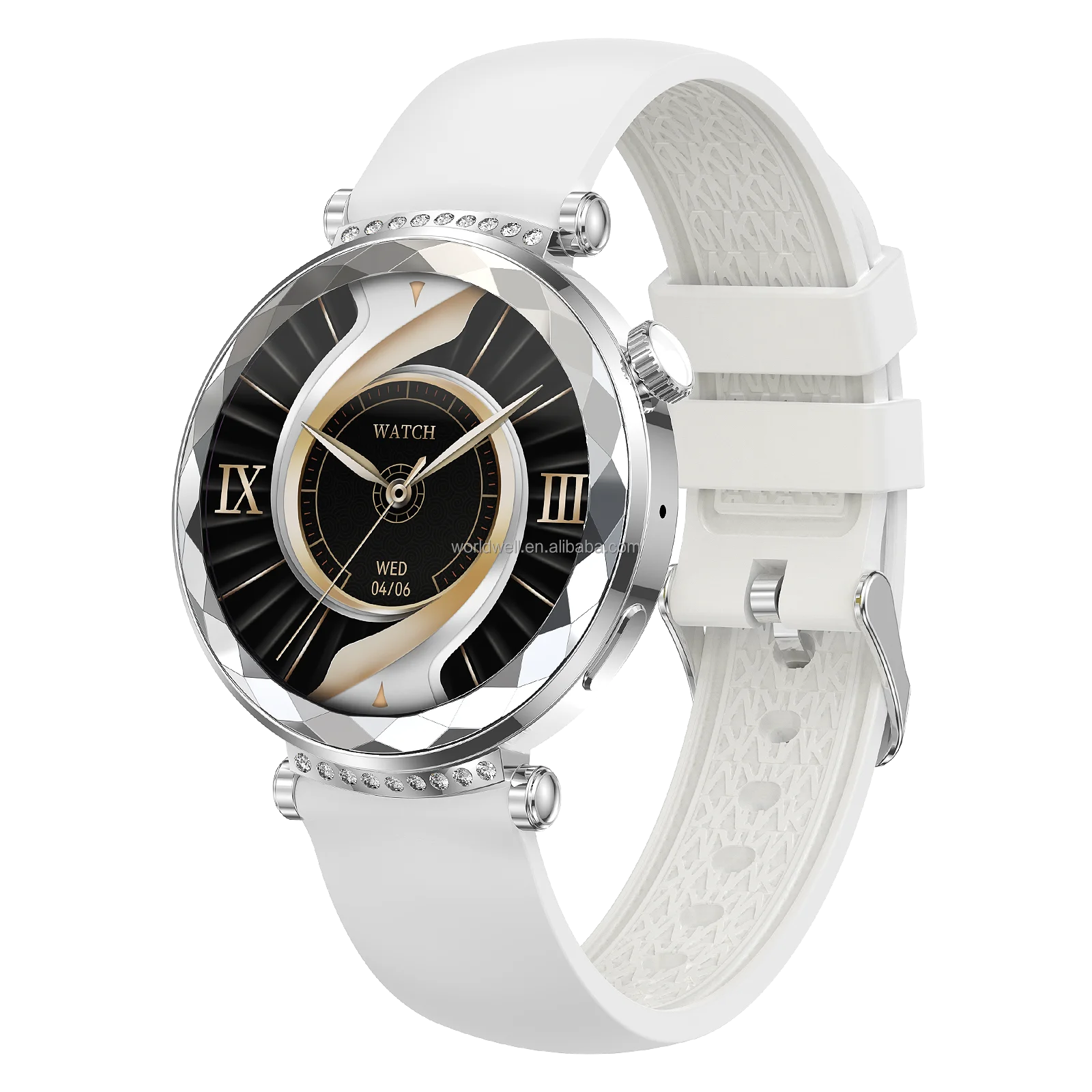 Women's Smart Sports Watch with AMOLED Display and NFC - View