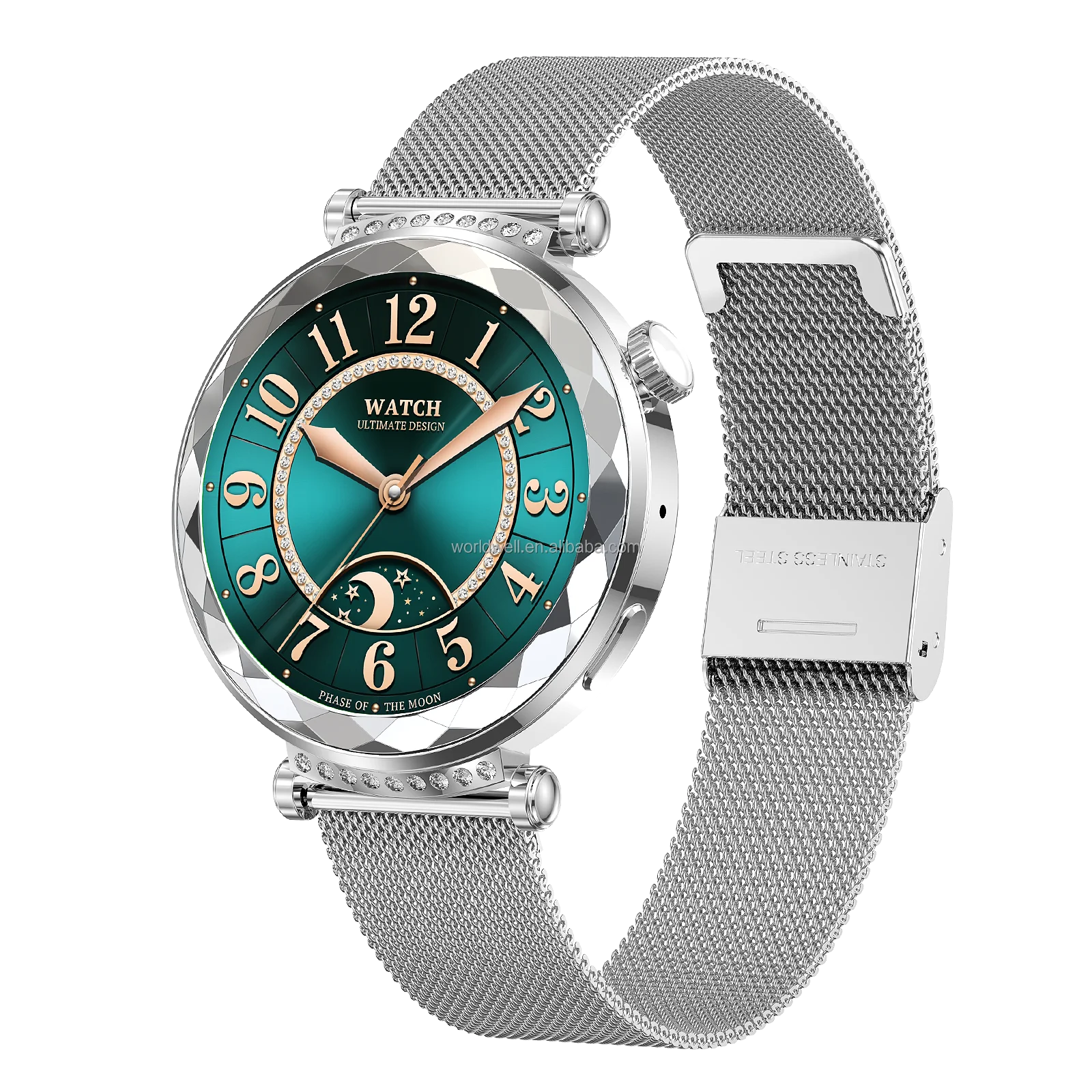 Women's Smart Sports Watch with AMOLED Display and NFC - Display