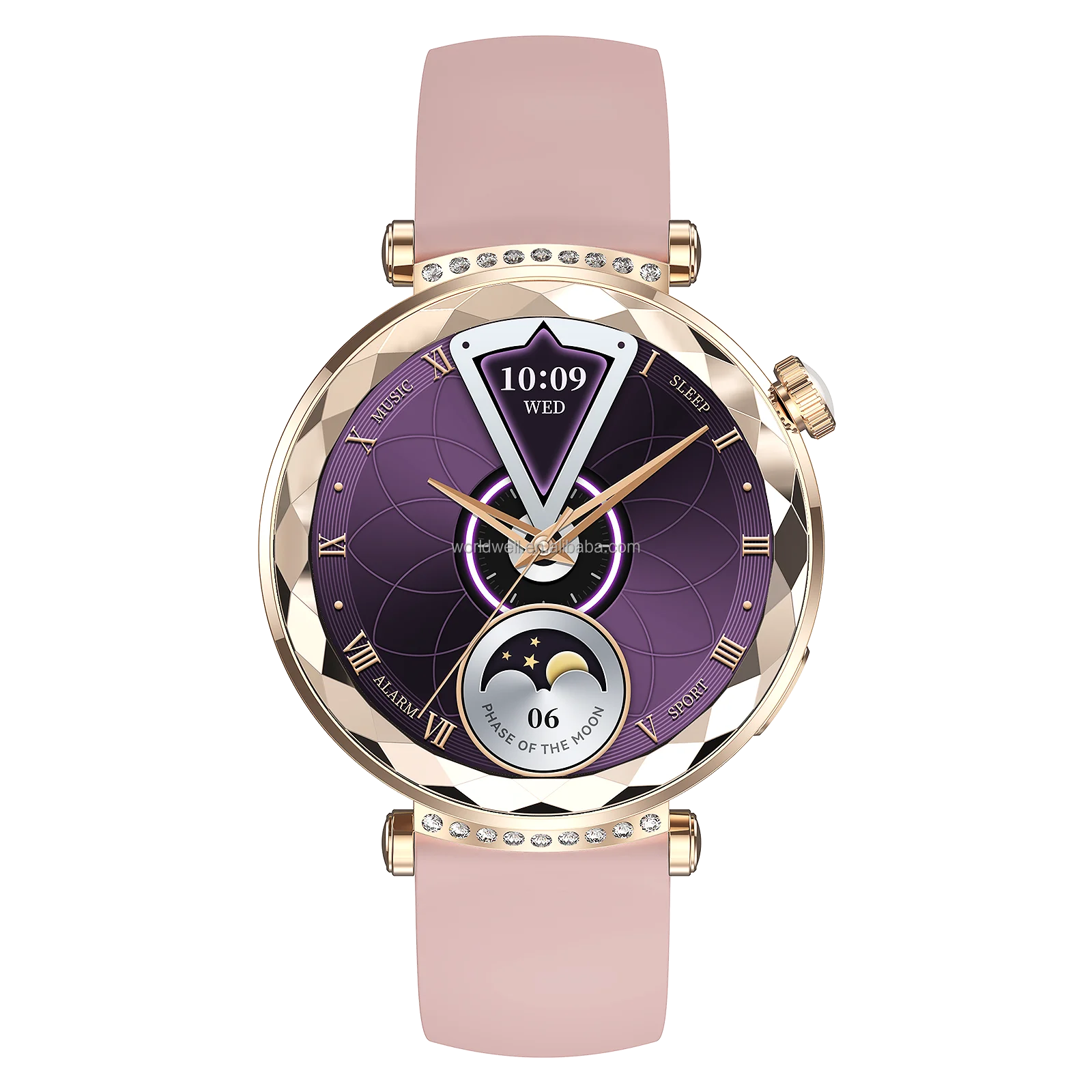 Women's Smart Sports Watch with AMOLED Display and NFC - Features